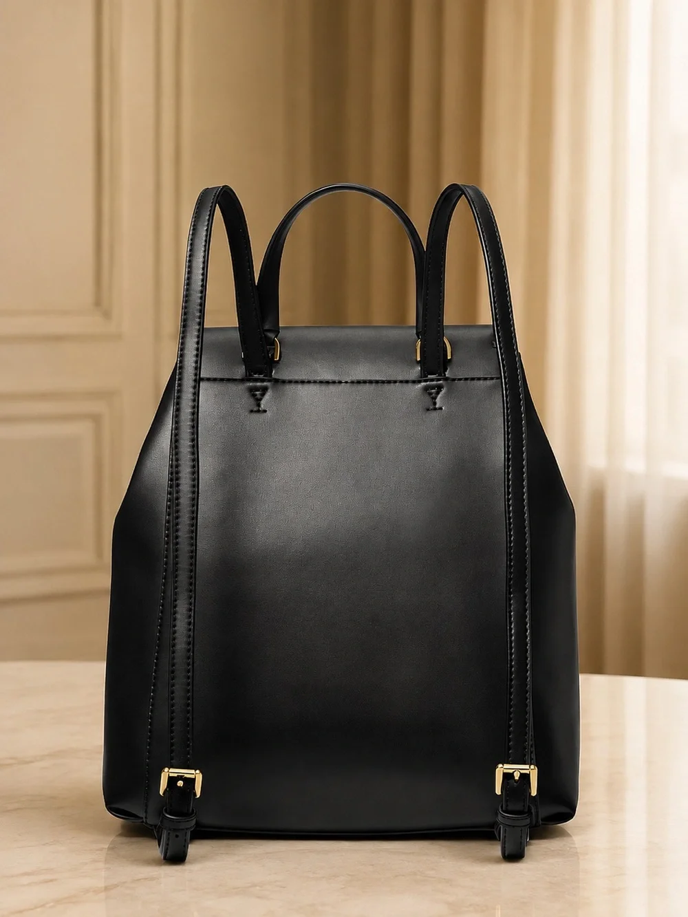 Michael Kors Black Backpack